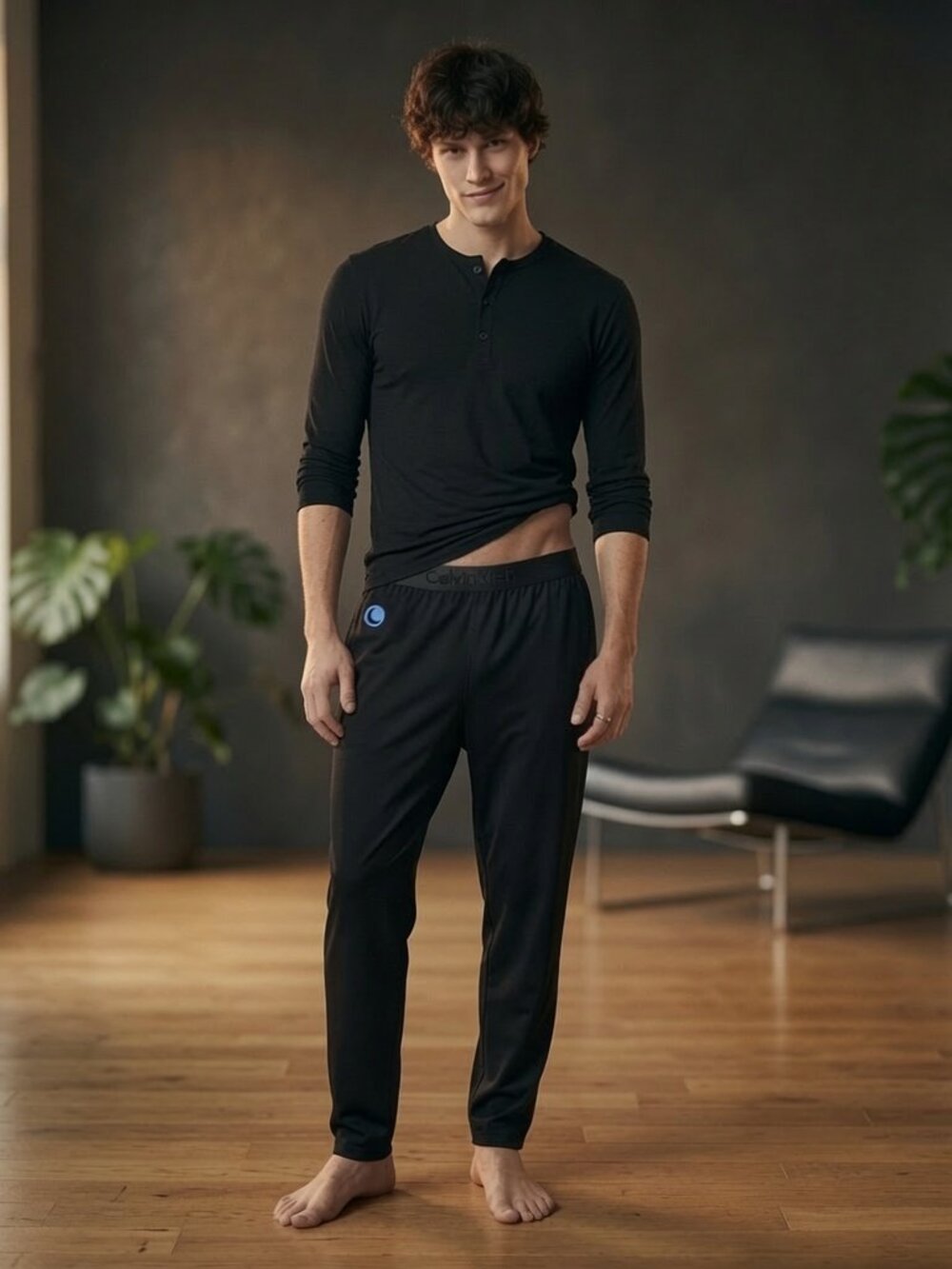 Under Armour Mens Athlete Recovery Sleepwear Henley & Pants Inspired Tom Brady